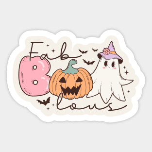 Fab Boo lous Sticker